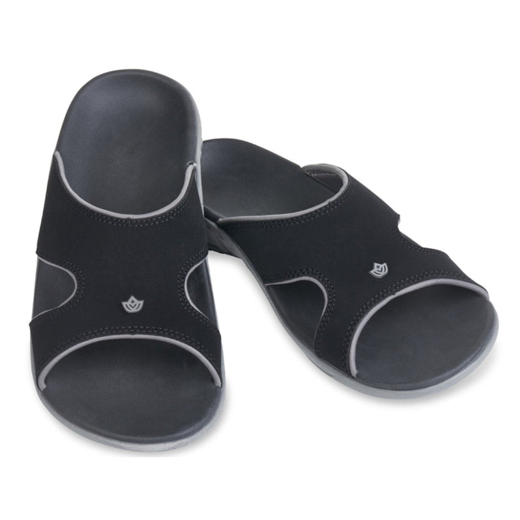 SPENCO Women's Kholo Plus Slide US 12 EE XX-WIDE Onyx Black NWT