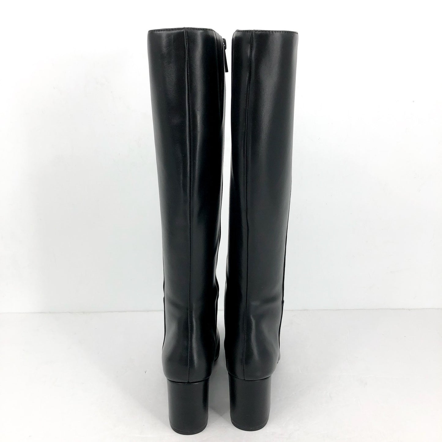 Anne Klein Womens Sawyer Heeled Knee High Boots US 10 Black NWOB