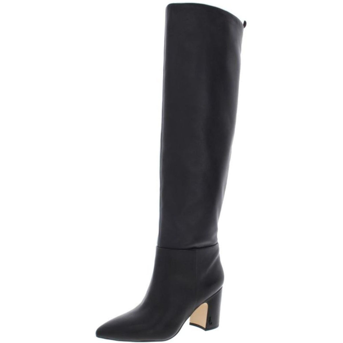 Sam Edelman Womens Hutton Over the Knee Boots Size 7.5 Black Leather NWOB