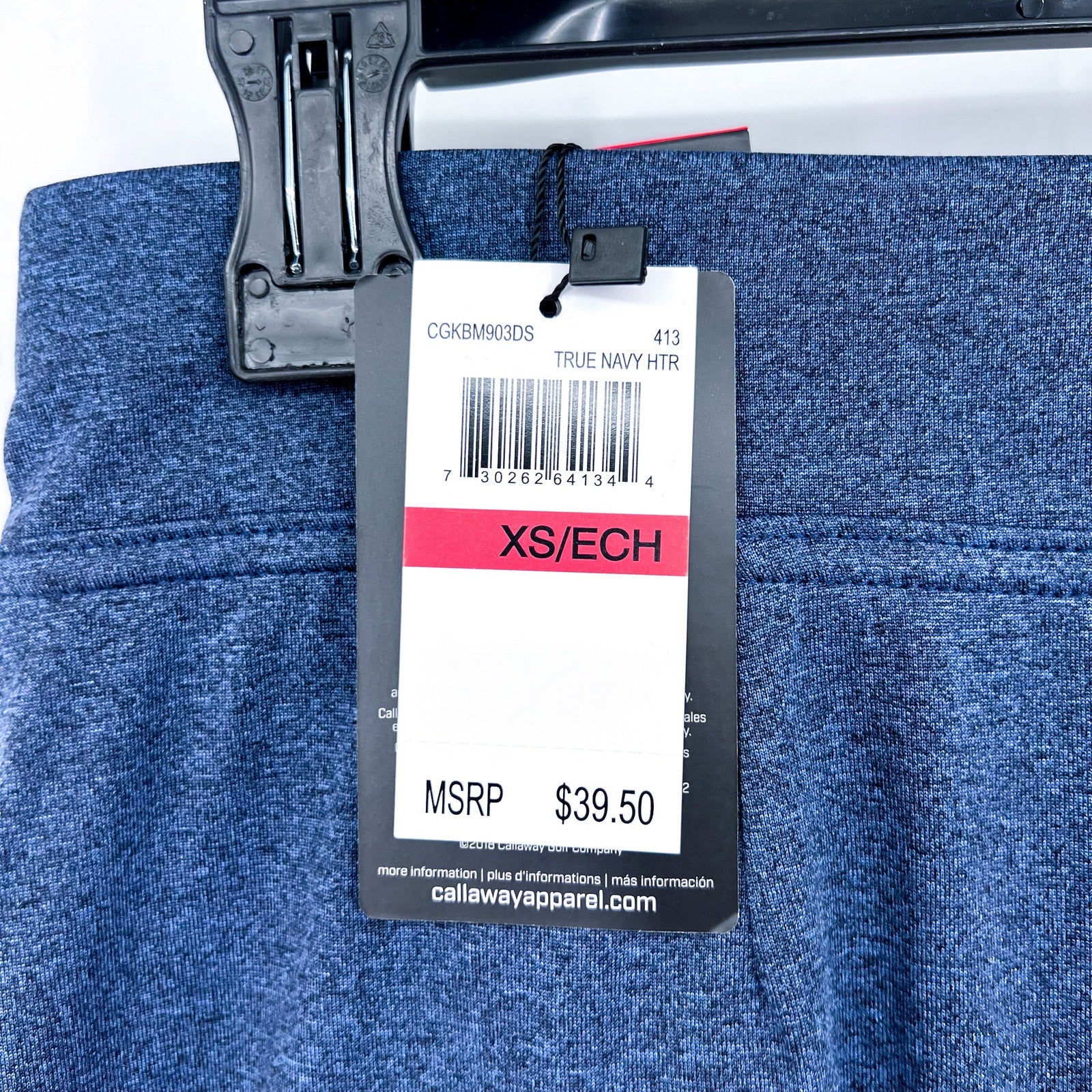 CALLAWAY Women's Truesculpt Golf Skort XS True Navy Blue Heather Stretch NWT