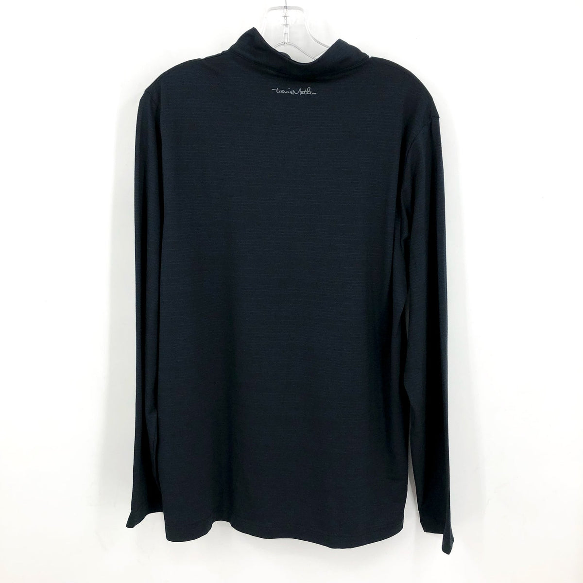 TRAVIS MATHEW Mens San Francisco Giants The Heater Quarter-Zip Medium Black NWT
