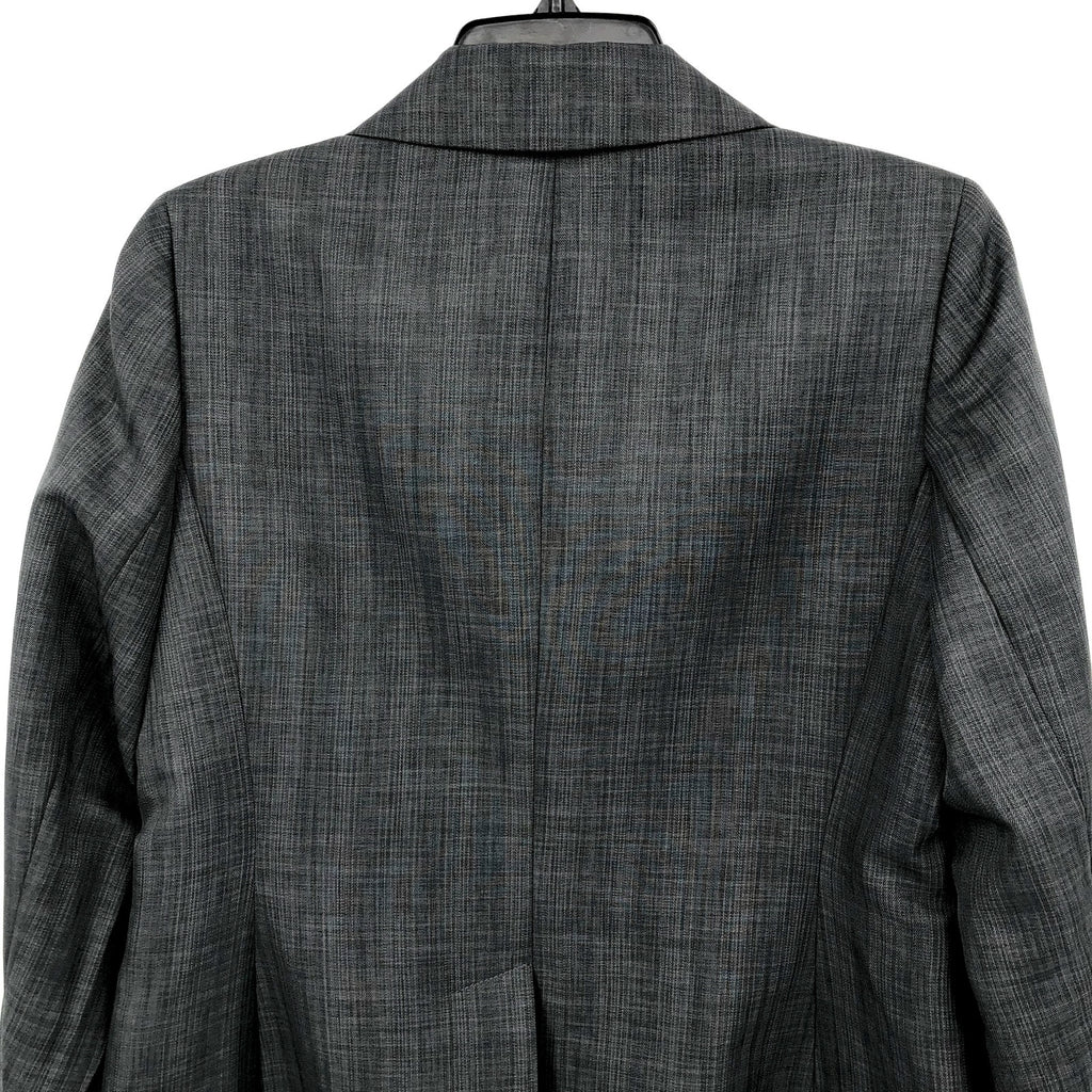 LE SUIT Women's Suit Jacket SIZE 6 Petite Grey Blazer NWOT