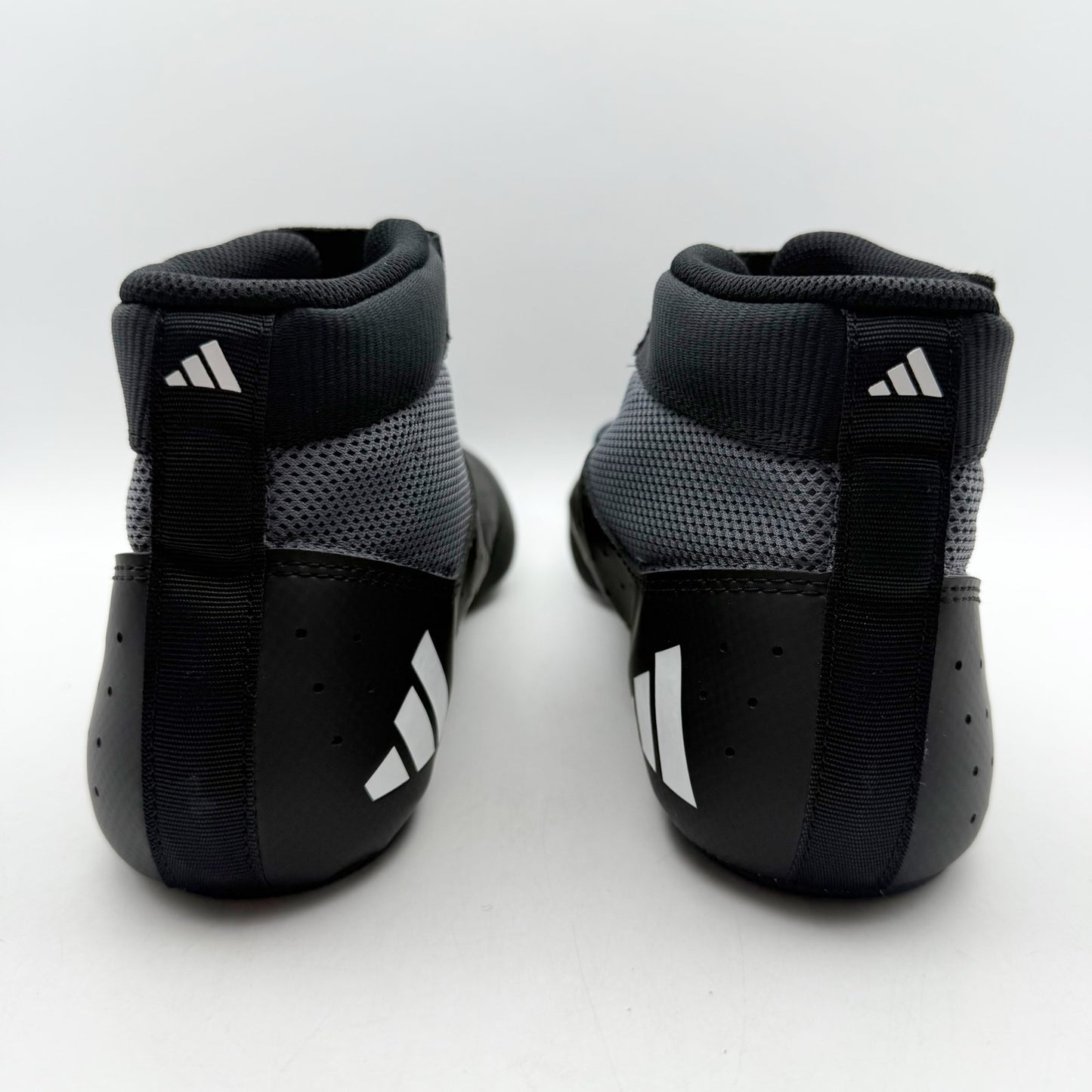 Adidas Mens Mat Hog 2.0 Wrestling Shoes US 9.5 Black White Athletic NWOB