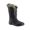 COLUMBIA Womens Minx Mid III Snow Boots Size 5 EU 36 Black Waterproof NWT