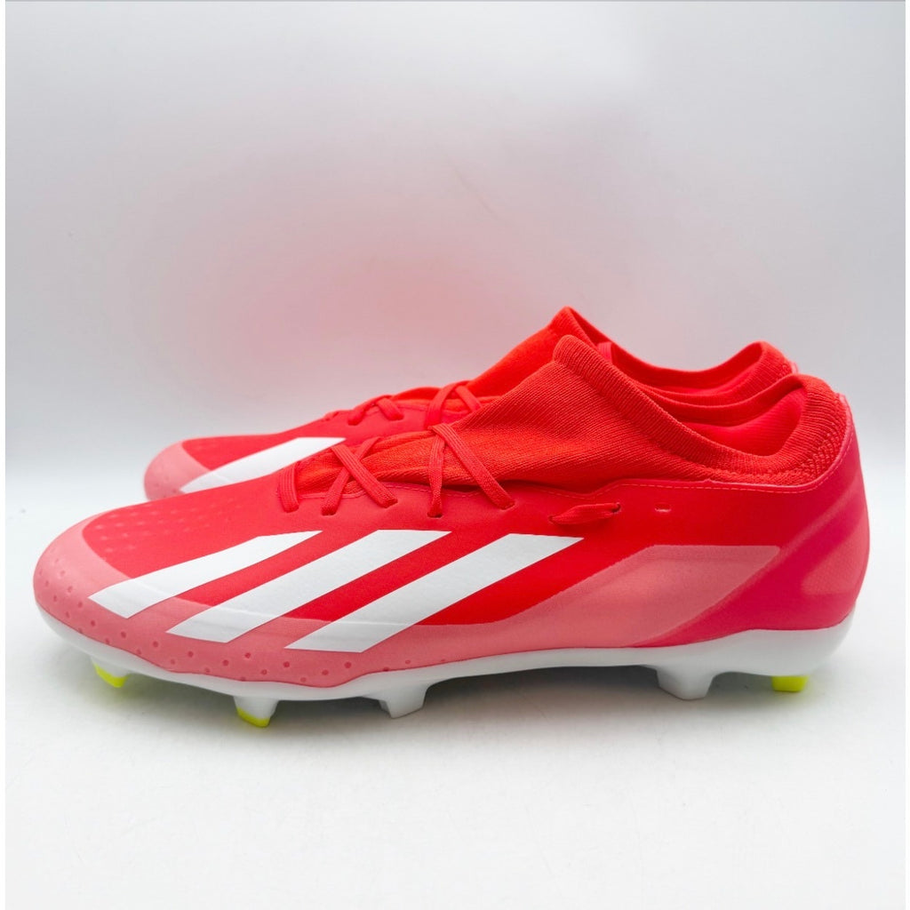 Adidas Mens X Crazyfast League FG Soccer Cleats Size 12 Solar Red IE2377 NWOB
