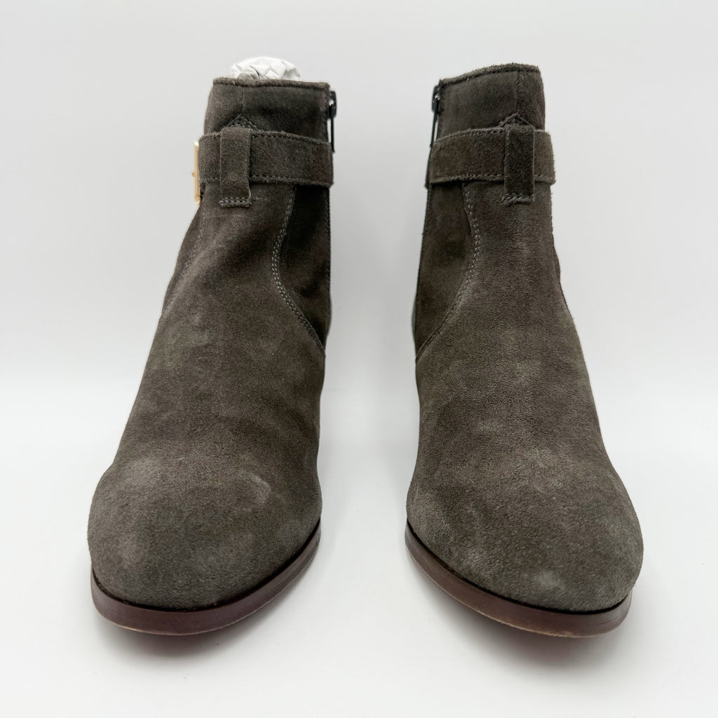 Diba True Womens Margaux Ankle Bootie Size 7 Grey Suede NWOB