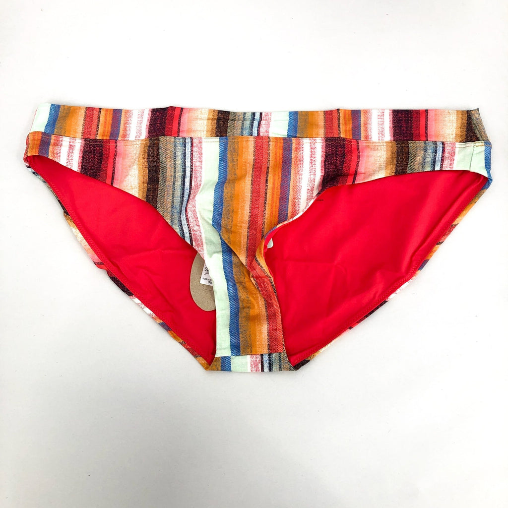 PRANA Women's Summer Wave Bottom XL Multi Baja Stripe Banded NWT