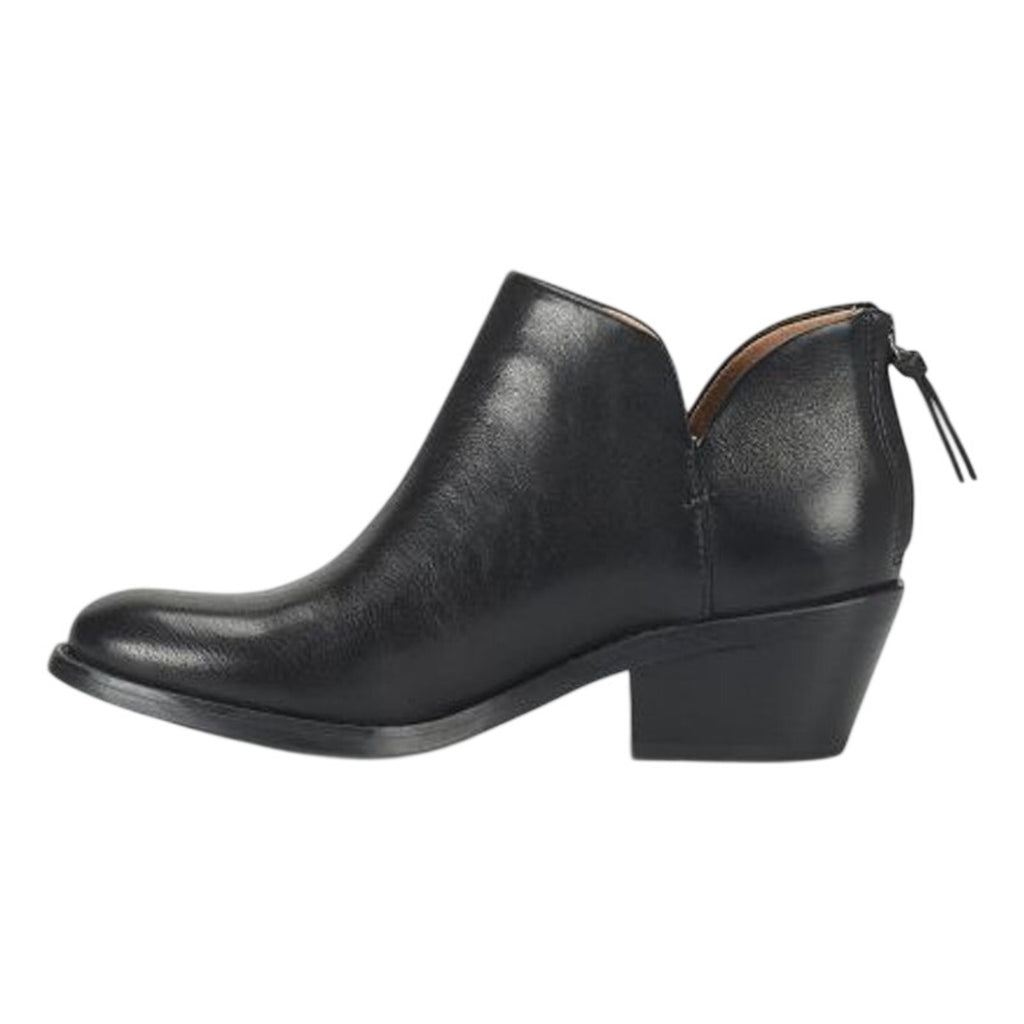 Sofft Womens Angelica Ankle Booties Size 11 Black Leather Waterproof NWOB
