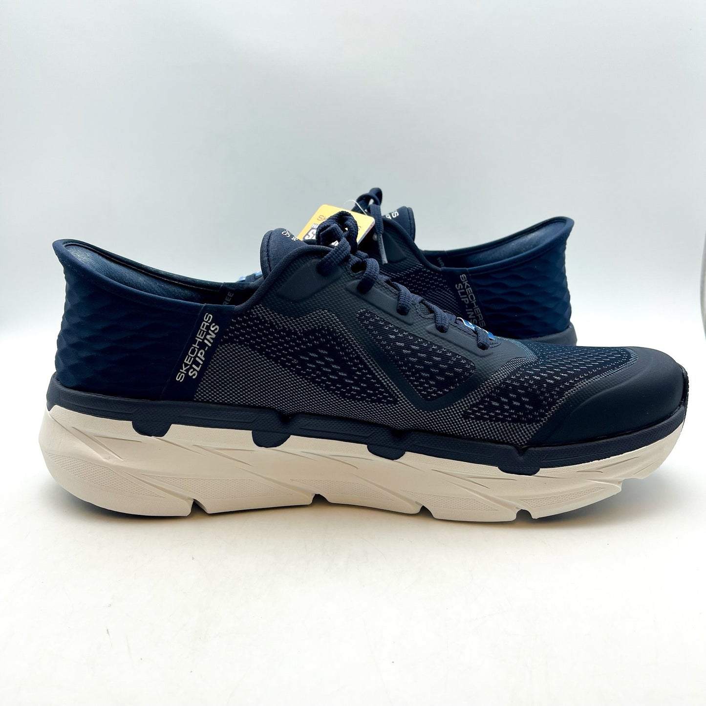 Skechers Mens Max Cushioning Premier Slip-In Sneakers US 13 XWide Blue NWOB