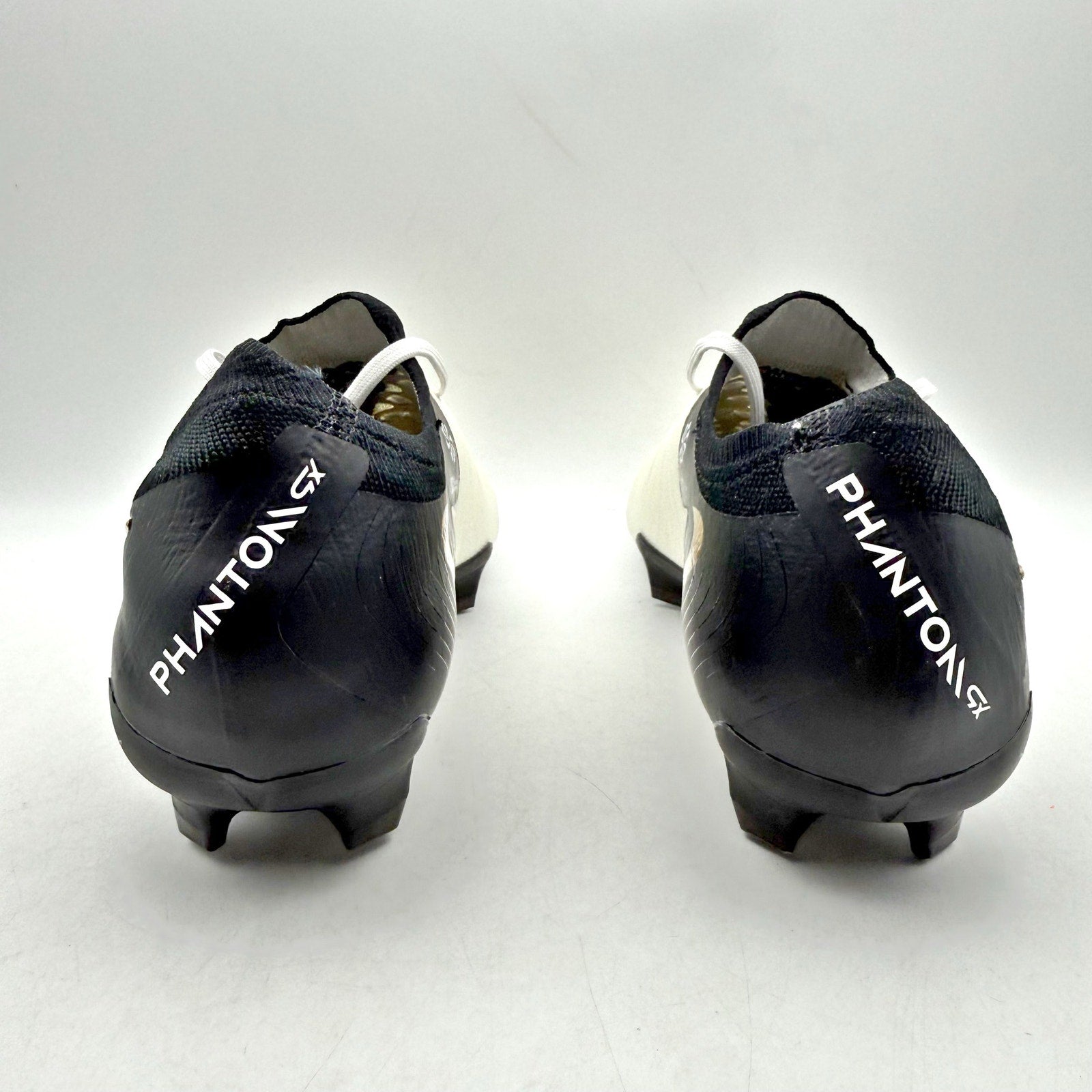 Nike Mens Phantom GX II Pro FG Soccer Cleats US 7.5 Black White FJ2563-100 NWOB