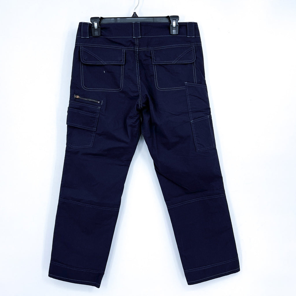 DOVETAIL WORKWEAR Women's Day Construct Pants Size 8 Navy Blue 28" Inseam NWOT