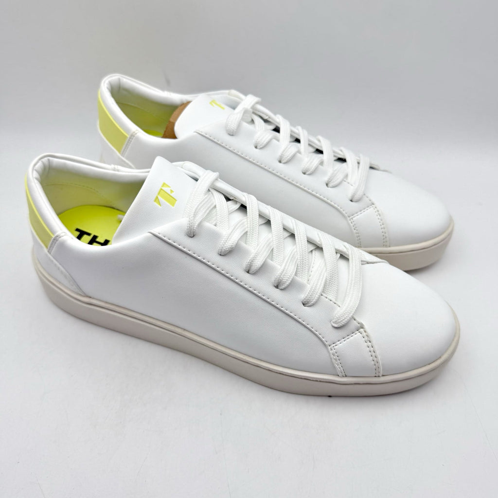 Thousand Fell Mens Lace Up Sneakers US 10 EU 43 White NIB