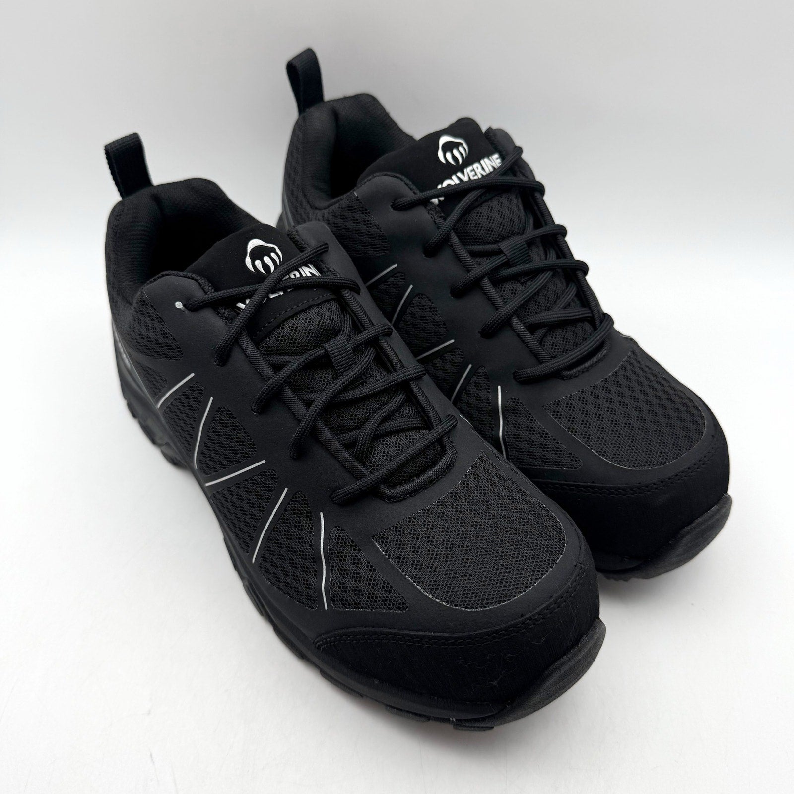 Wolverine Mens Amherst II CarbonMAX Work Shoe US 8.5 M Black Composite Toe NIB