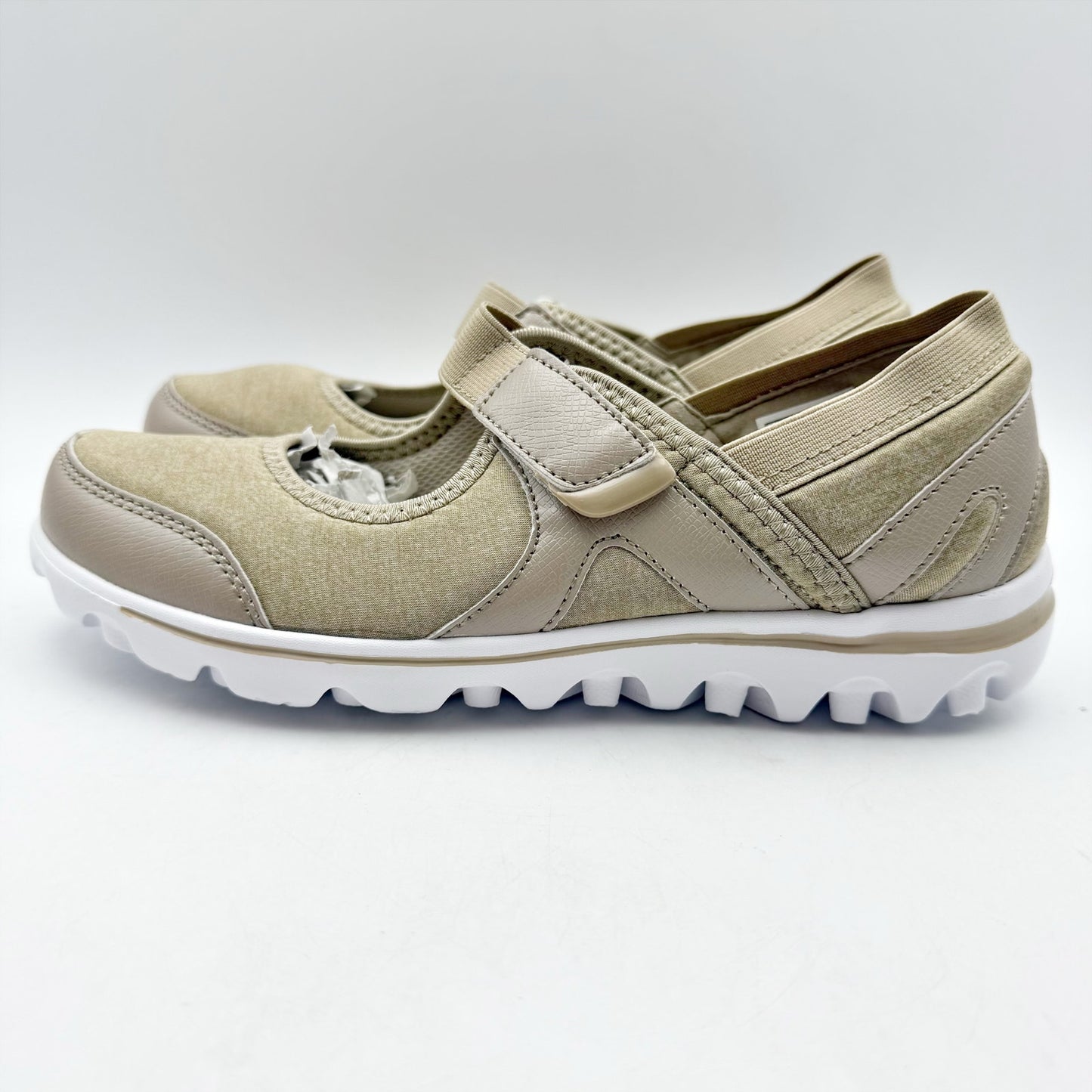 Propet Womens Onalee Mary Jane Shoes US 7 Narrow Beige NIB