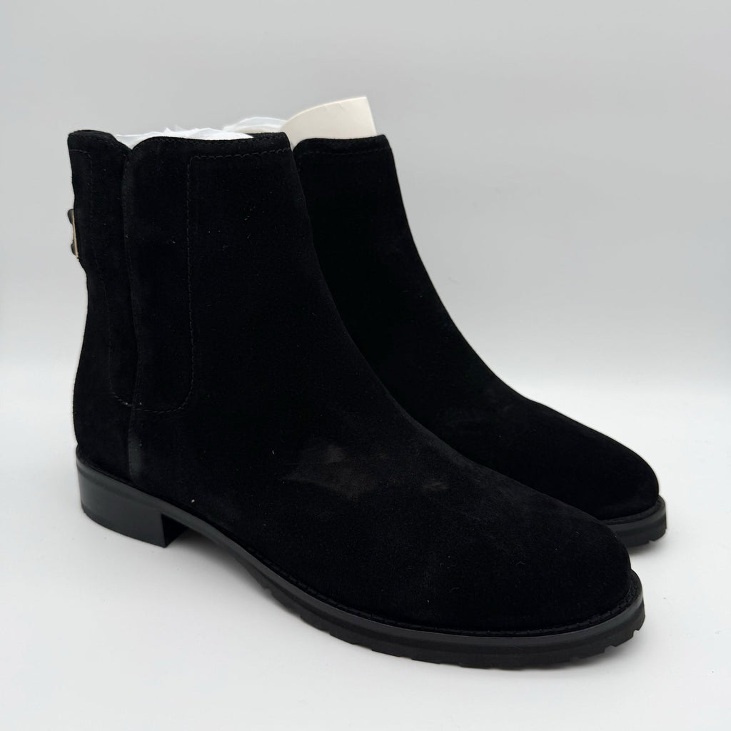Jack Rogers Womens Newbury Ankle Booties US 9.5 M Black Suede NIB