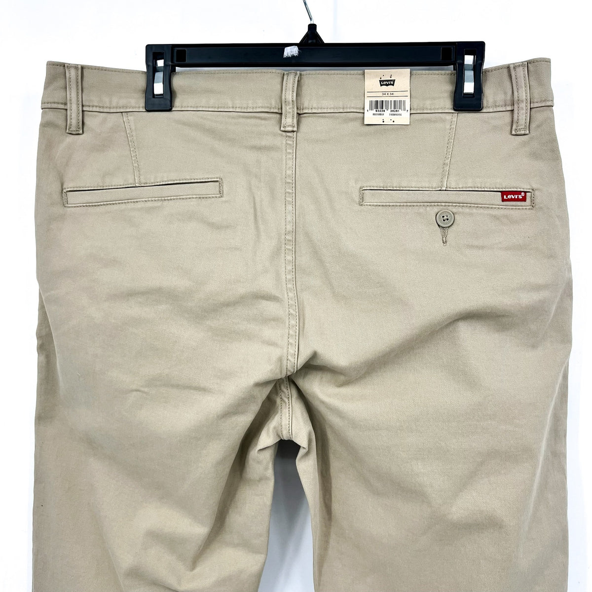 LEVI'S Men's XX Standard Taper Chinos 34x34 Tan True Chino Pants 85226-0069 NWT