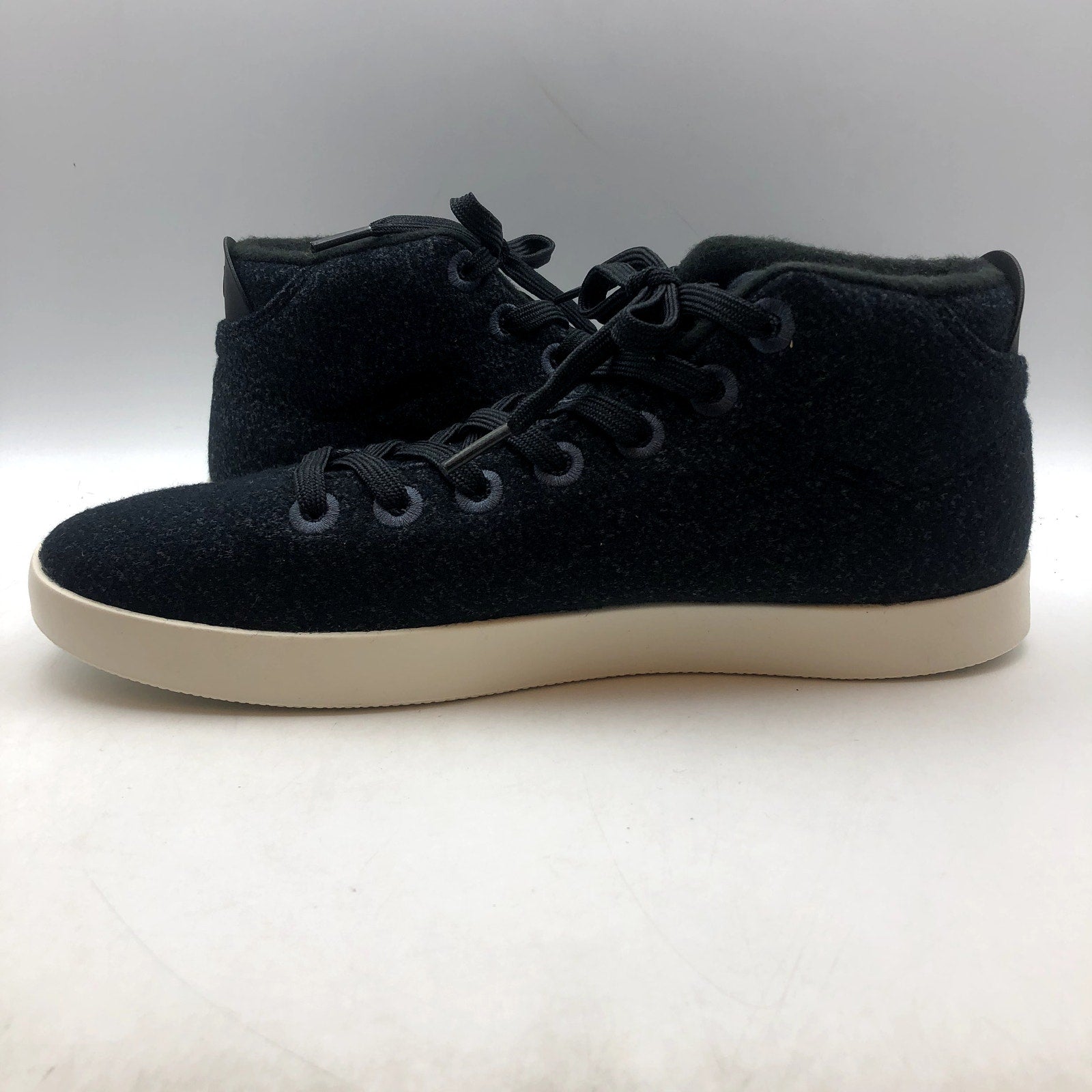 AllBirds Mens Wool Piper Mids Sneaker Size 10 Heathered Black NWB