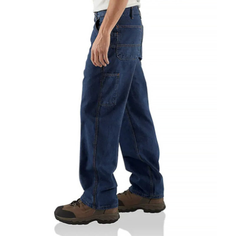 CARHARTT Flame-Resistant Signature Denim Dungarees 48x34 Blue Jeans FR13 NWOT