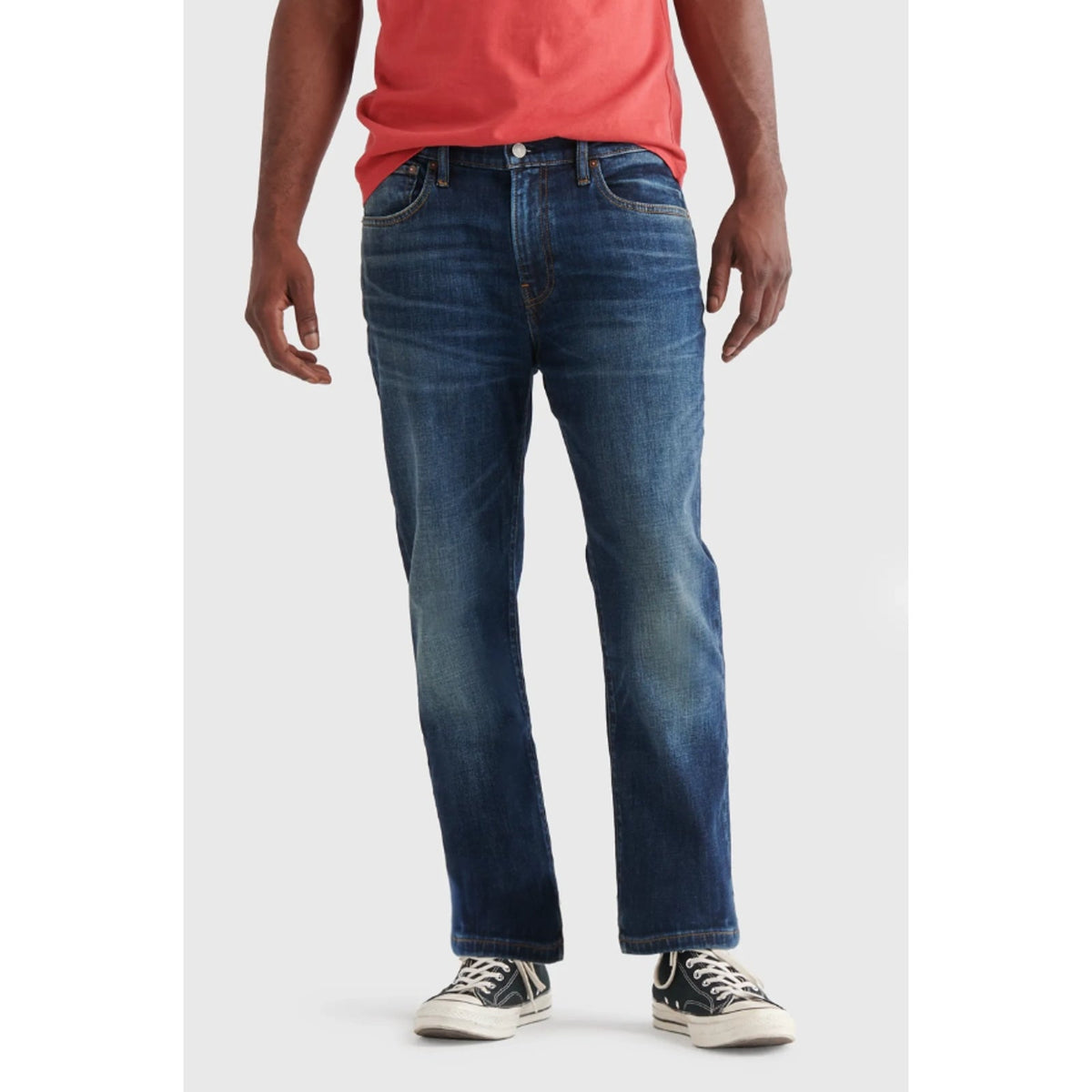 LUCKY BRAND Men's 223 Straight Jeans 34x32 Lynwood Blue Advanced Stretch NWT