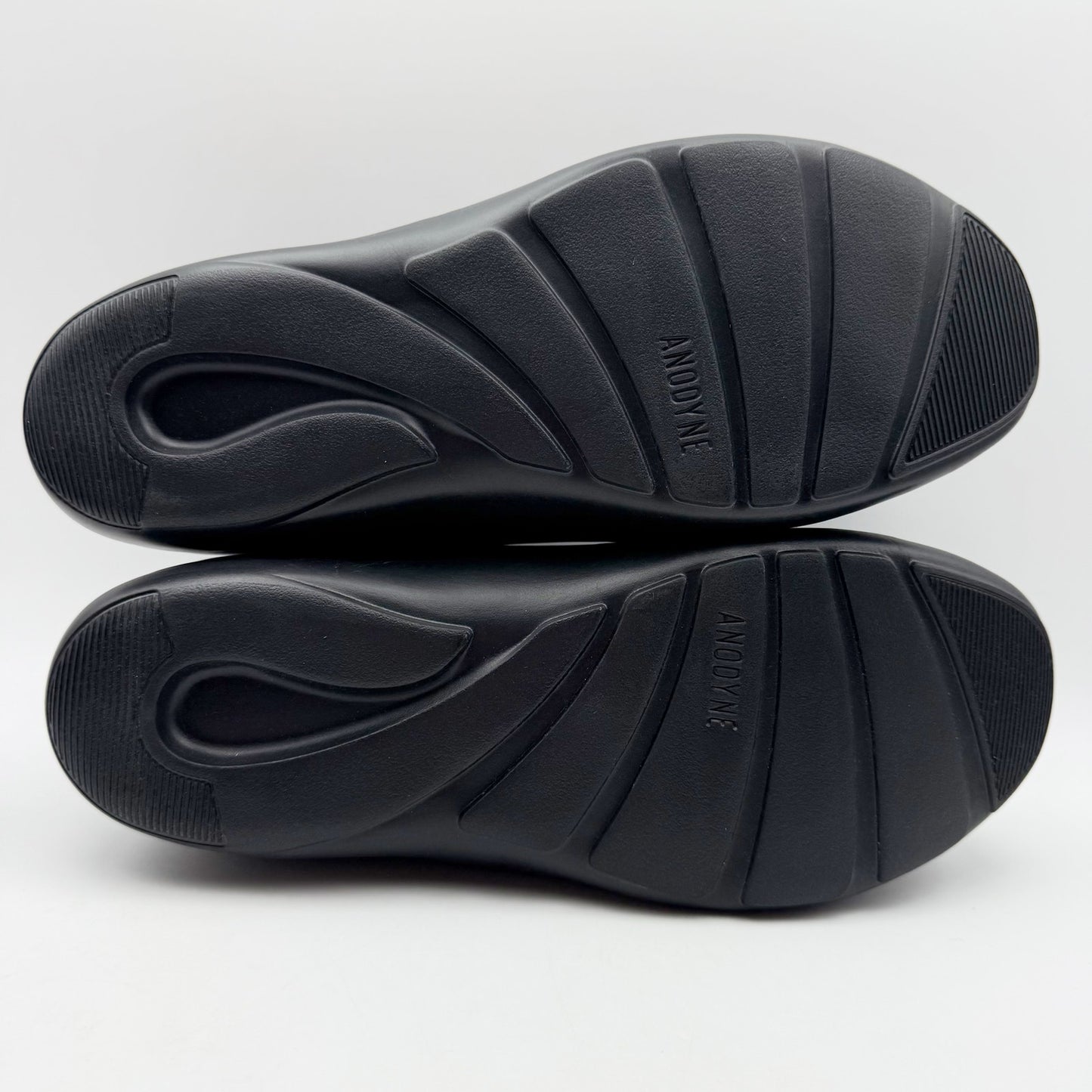 Anodyne Womens No. 81 Casual Double Depth Shoes US 9.5 XW Black Comfort NIB