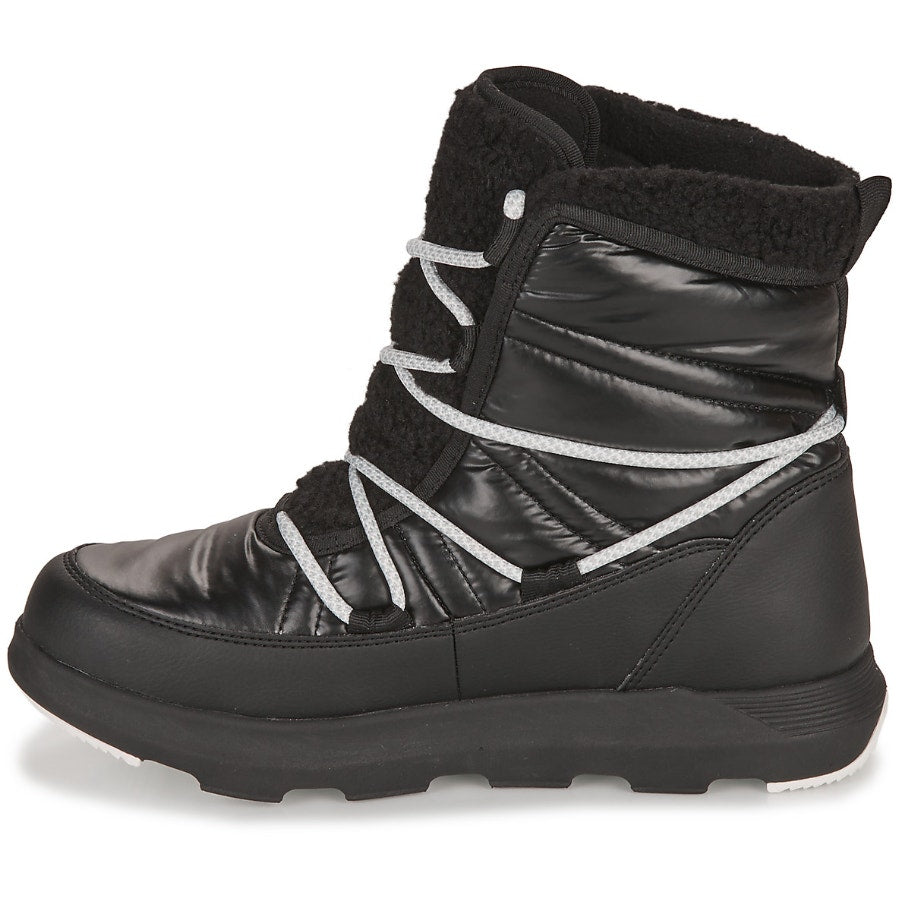 Kamik Womens Lea Pull Winter Boots US 7 M EU 38 Black Fleece NIB