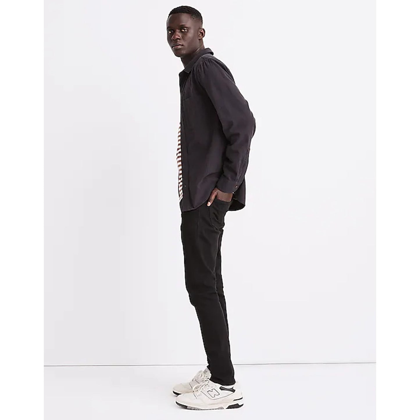 MADEWELL Men's Slim Jeans 33x30 Black Bainhart ND479 COOLMAX Denim NWT