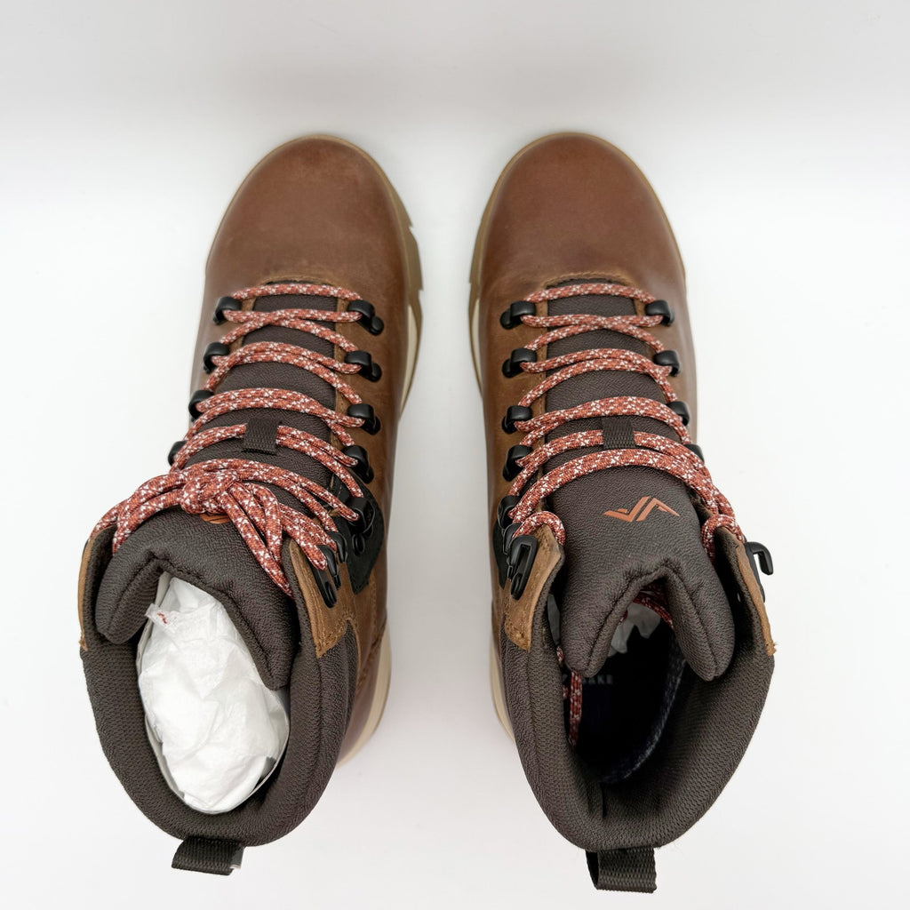 Forsake Womens Patch Mid ll Hiking Boots Size 8 Brown Leather Waterproof NWOB
