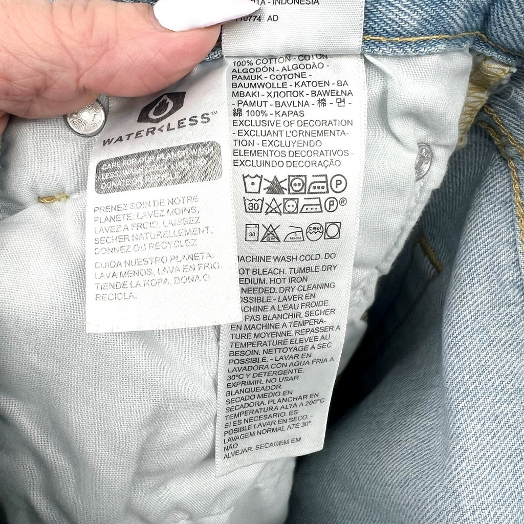LEVI'S Womens 501 ‘90s Straight Jeans 24x30 Size 00 Ever Afternoon A19590011 NWT