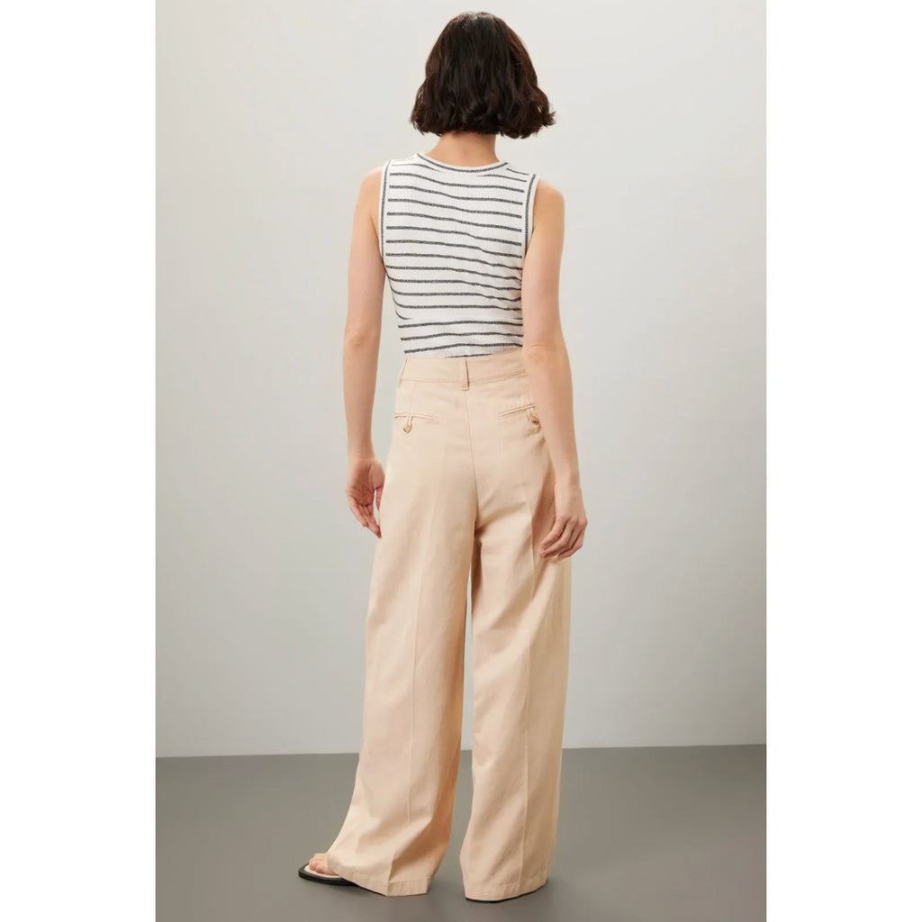 MADEWELL Women's The Harlow Pants Size 6 Tan Harvest Moon Wide Leg NG521 NWT