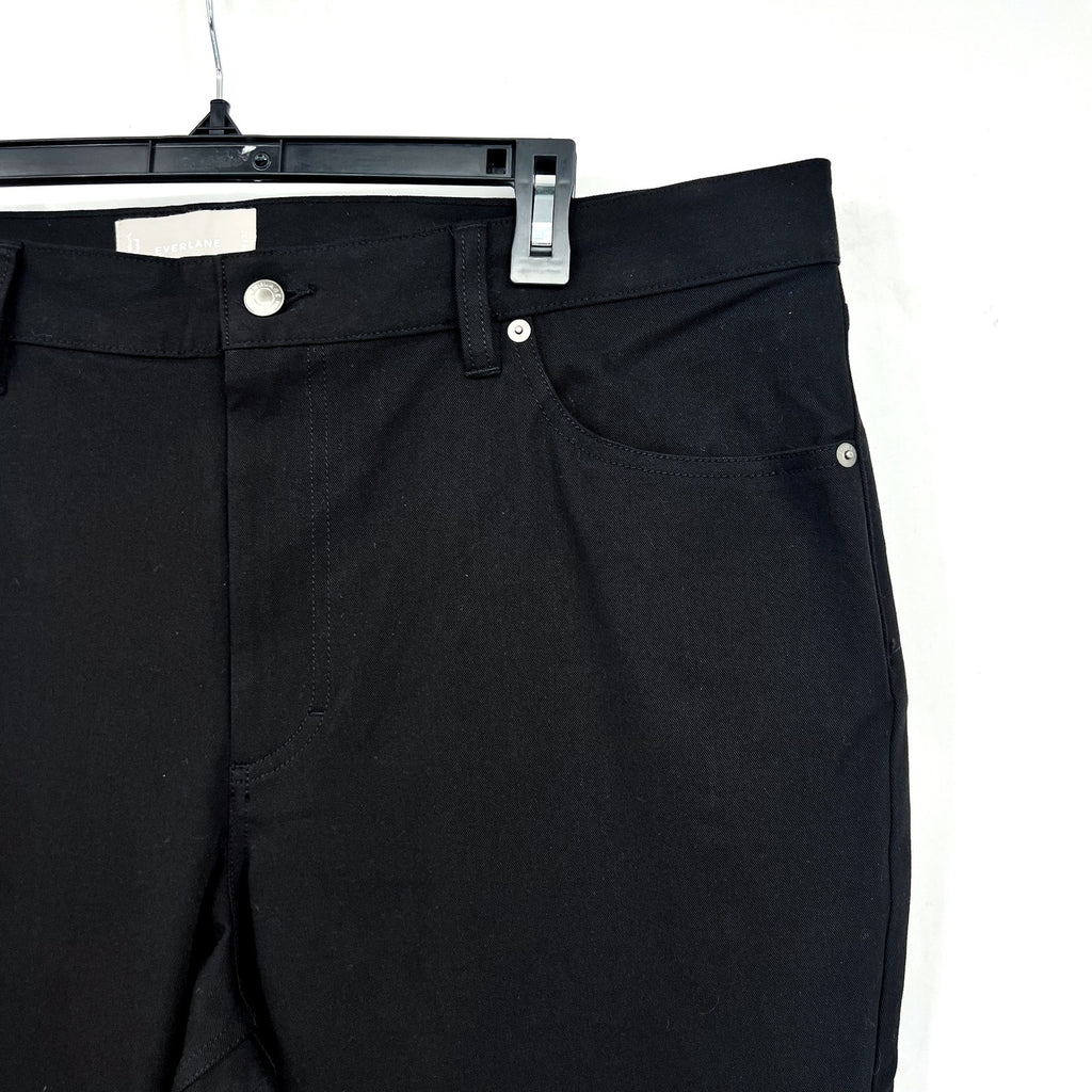 EVERLANE Men's The Performance 5-Pocket Pants 38x32 Black Chinos NWOT