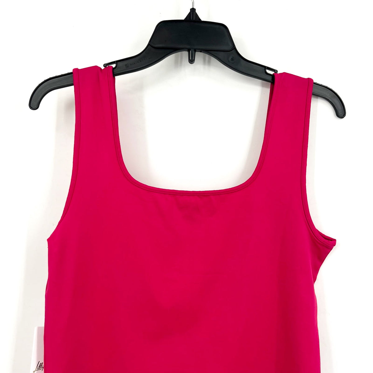 LILLY PULITZER Womens Marsaille Tank Top Medium Mystique Pink Square Neck NWT