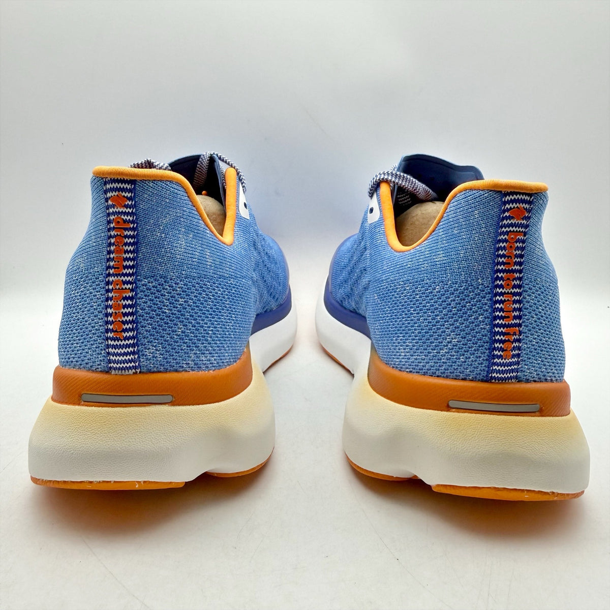 Rabbit Mens Dream Chaser Running Size Size 12.5 M Blue Orange Athletic NIB