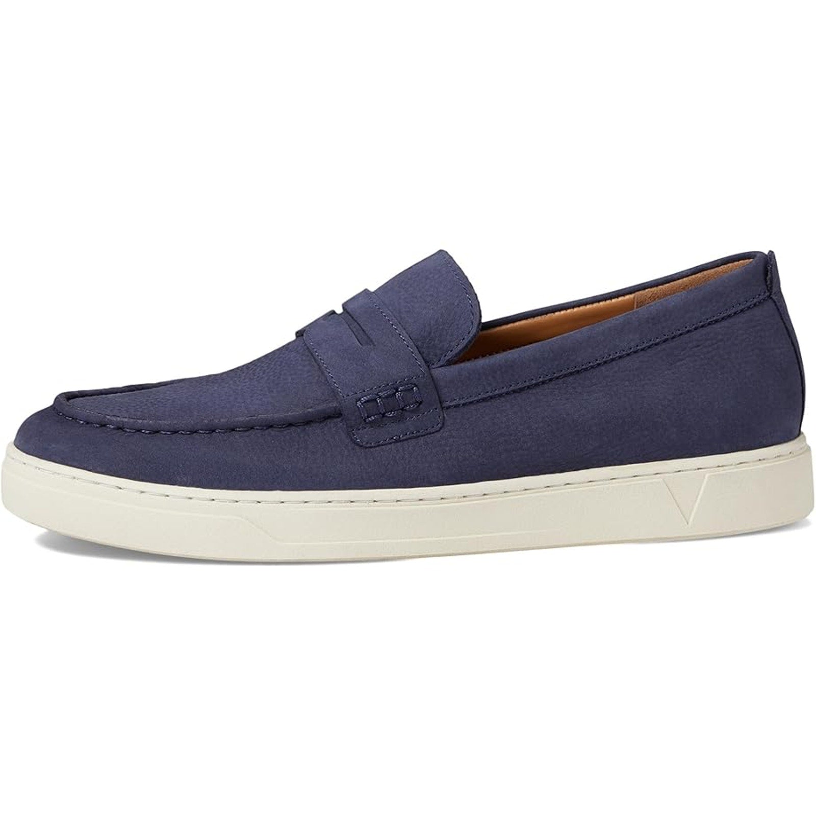 Vionic Mens Thompson Loafers US 11.5 M EU 44.5 Navy Blue Suede NIB