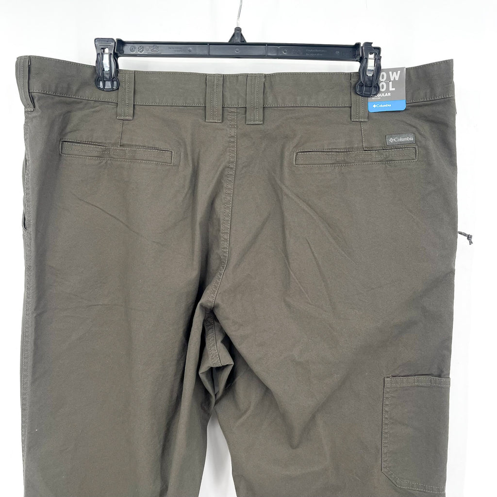 COLUMBIA Men's Flex ROC Pants 40x30 Forest Green Alpine Tundra Stretch NWT