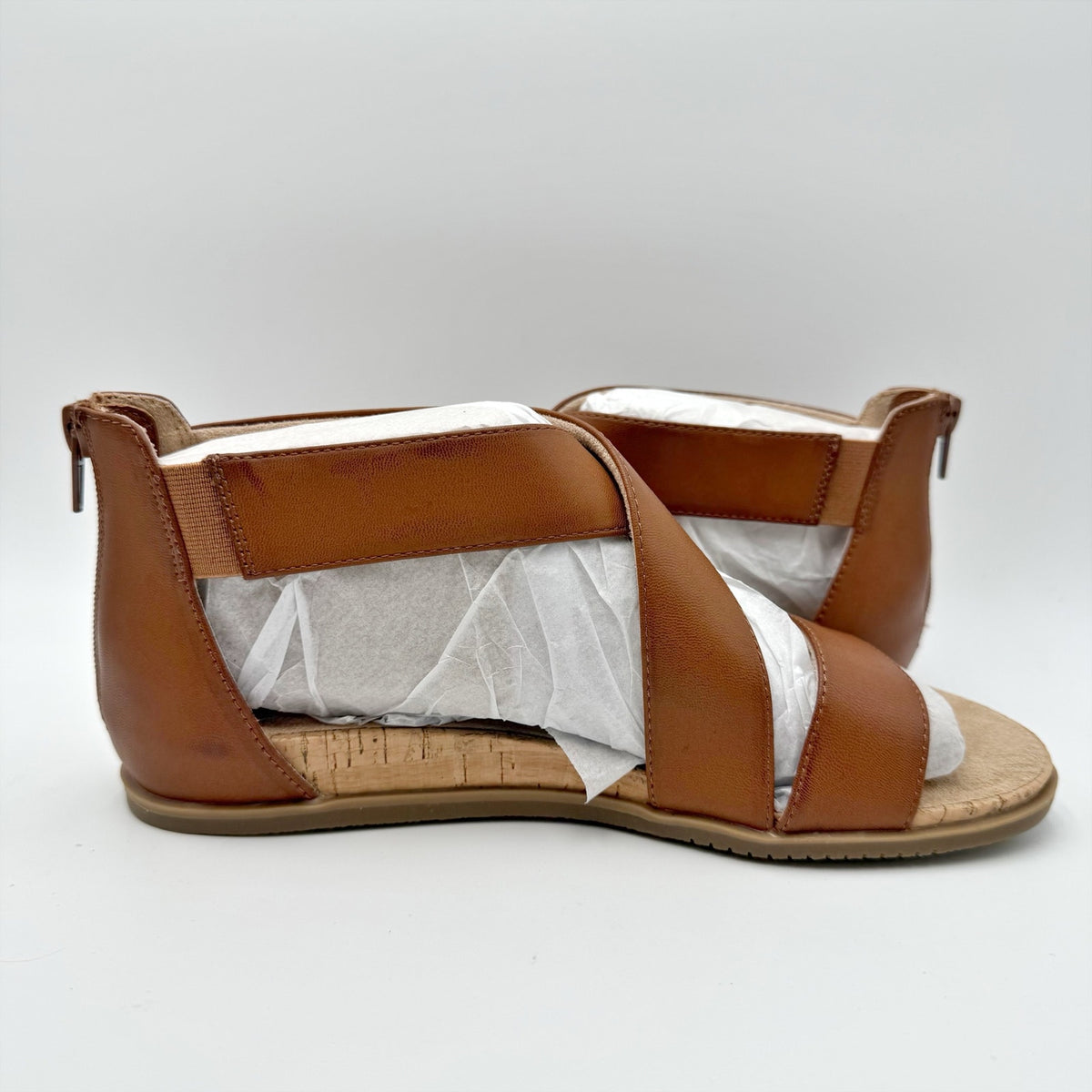 Soul Naturalizer Womens Cindi Sandals Size 7.5 M EU 38 Toffee Brown NIB