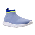 Spenco Waco Womens Pure Love Knit Casual Sneakers Size 7 Fog Blue NIB