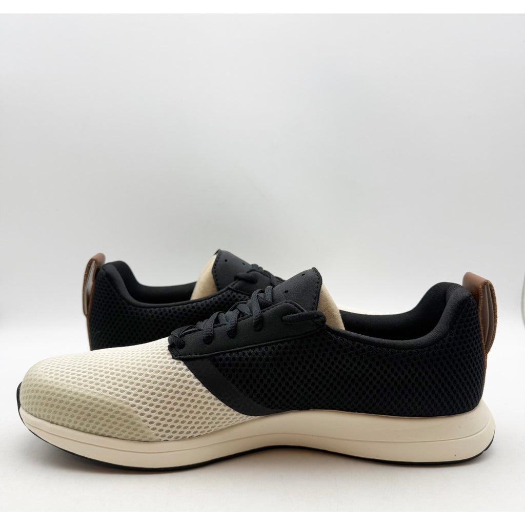 YORK Mens The Henry Runner Athletic Shoes Size 11 Black Cream Sneakers NIB