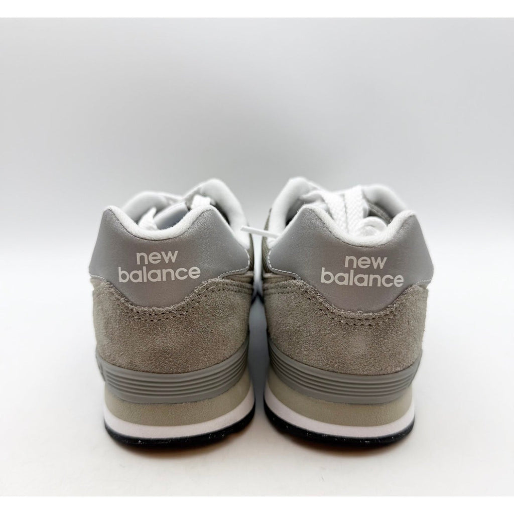 New Balance Boys Classics 574 Core Sneakers US 5.5 EU 38 Grey White Athletic NIB