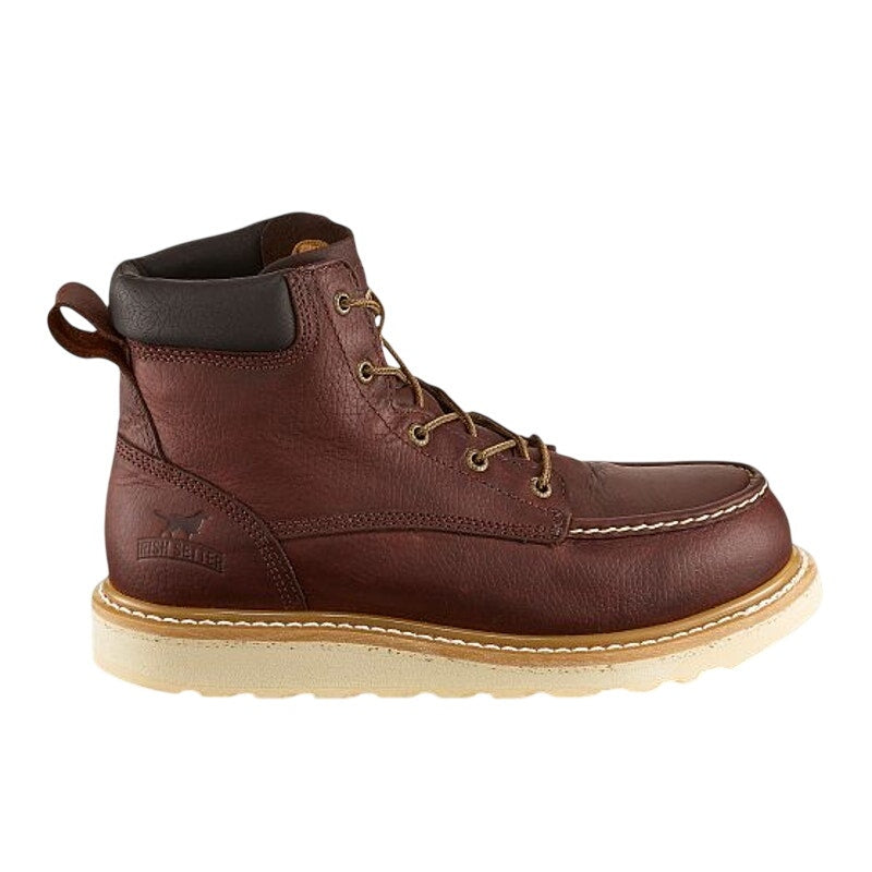 Irish Setter Mens Ashby 6" Aluminum-Toe Work Boots US 14 Brown Leather 83606 NIB