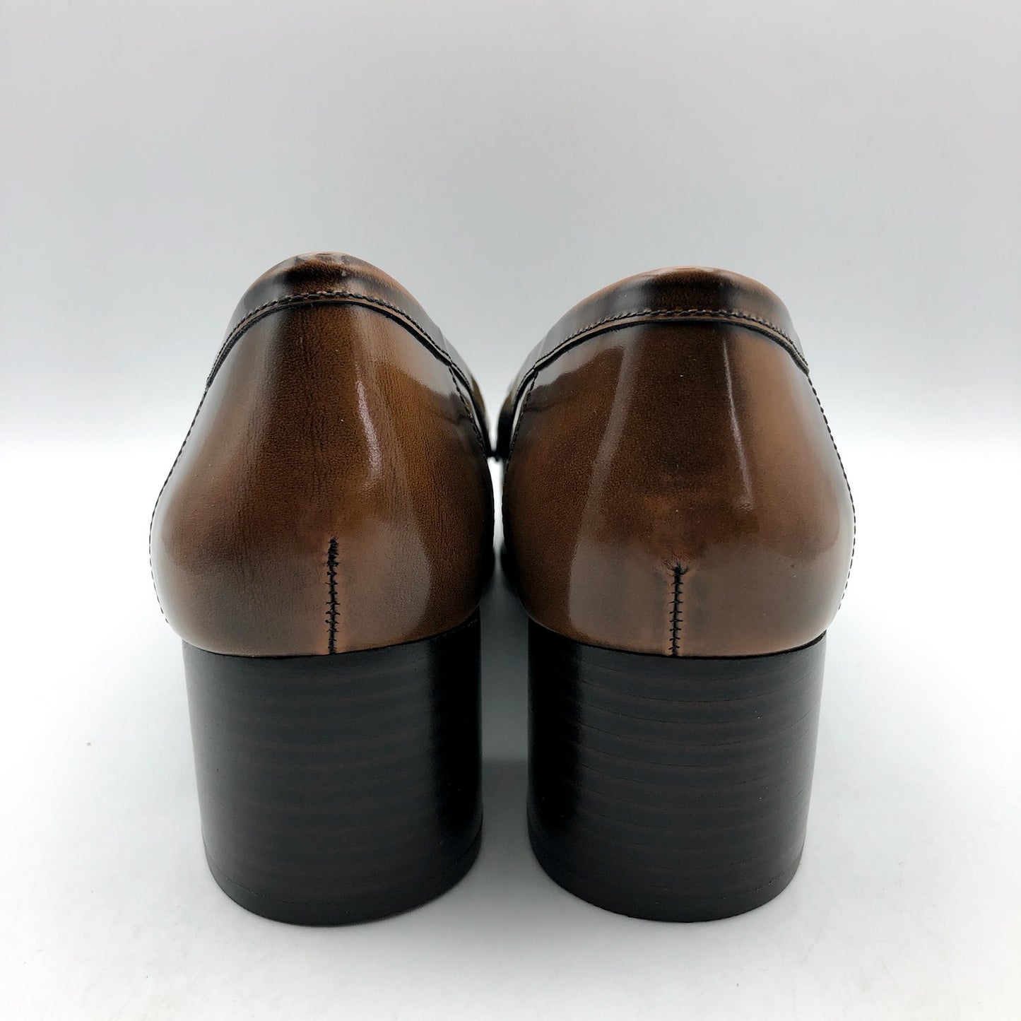 Michael Kors Womens Frances Flex Pumps US 8.5 M Brown Tan Leather Slip On NIB