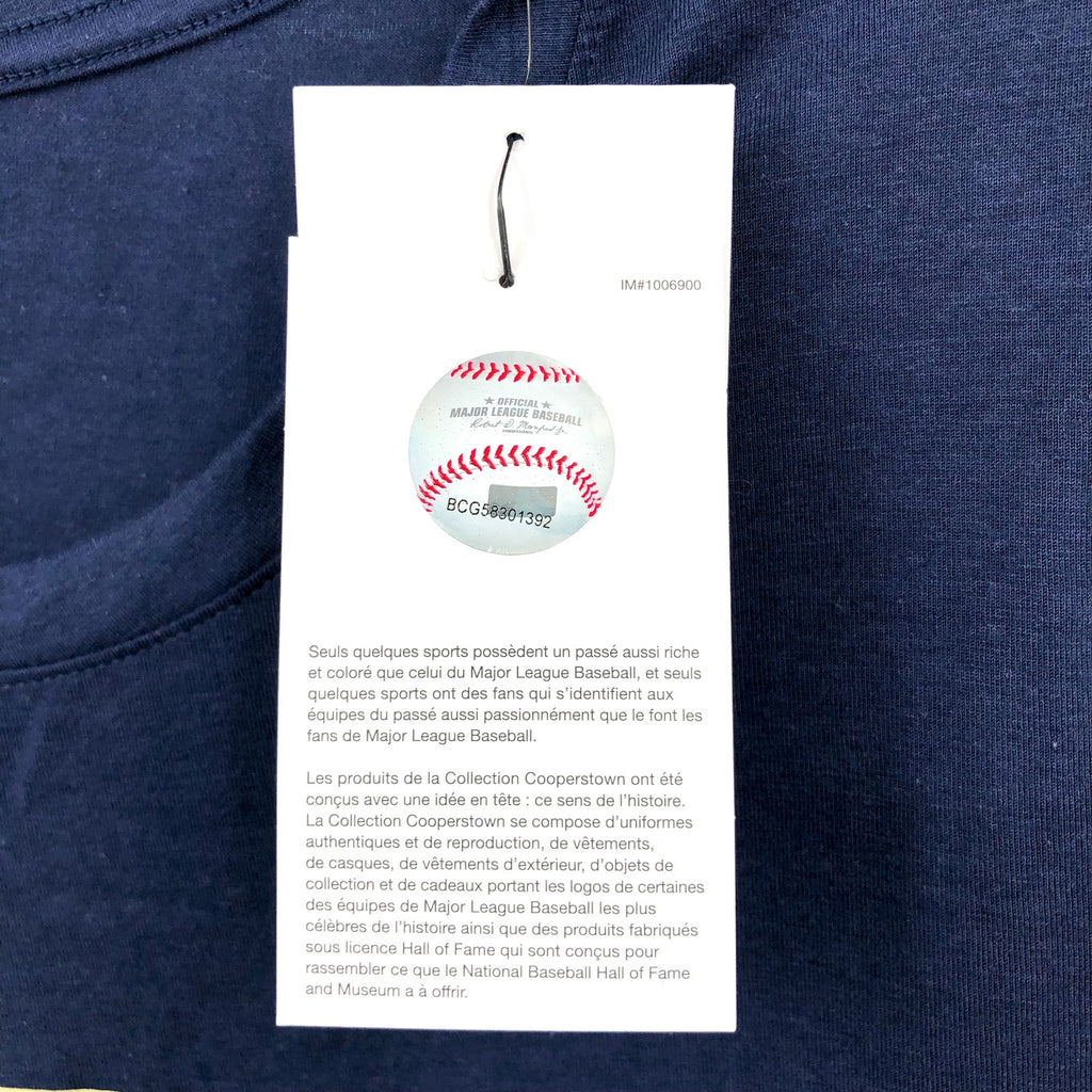 NIKE Women's MLB Houston Cooperstown Arch T-Shirt Large Navy Blue NWT NKMV-44B