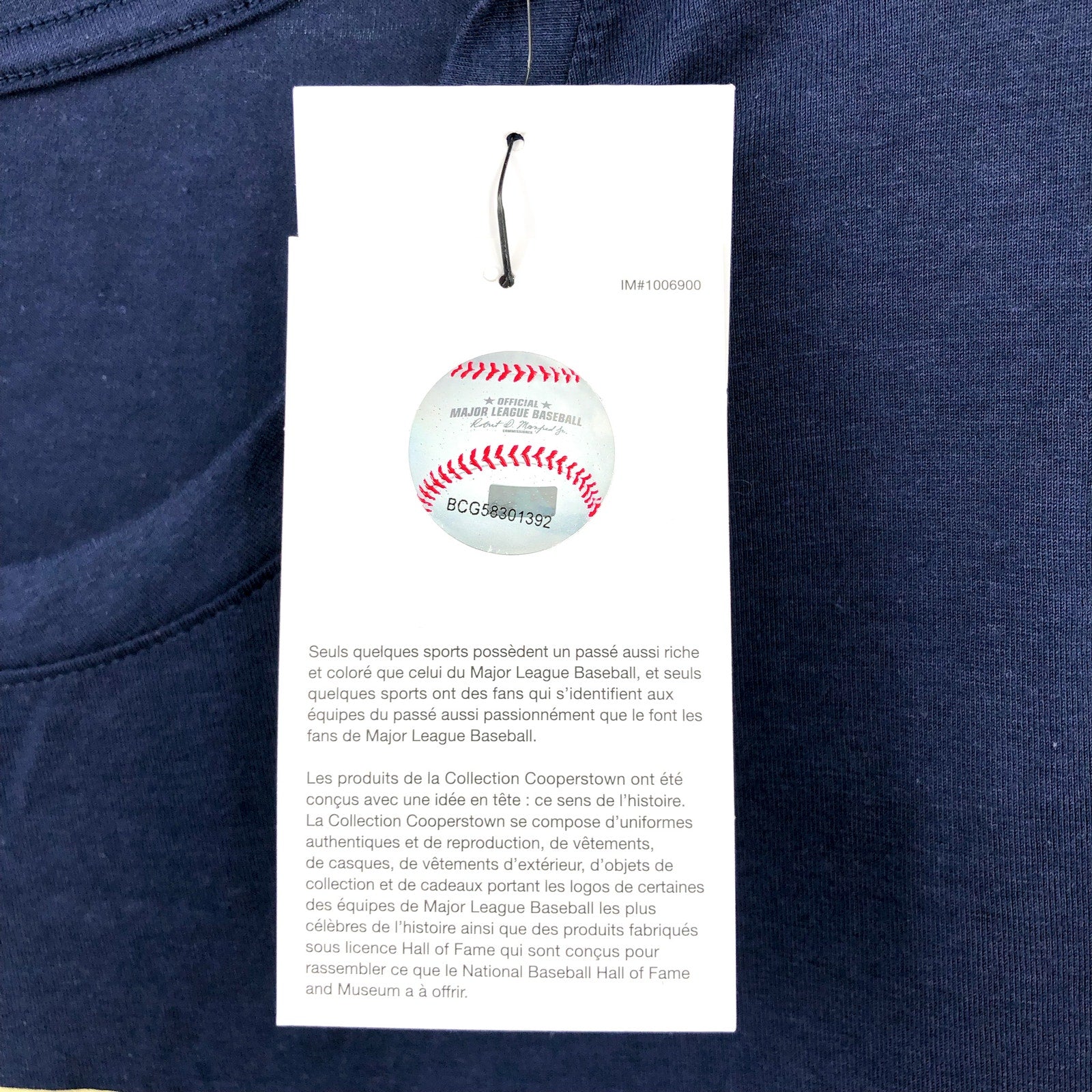 NIKE Women's MLB Houston Cooperstown Arch T-Shirt Large Navy Blue NWT NKMV-44B