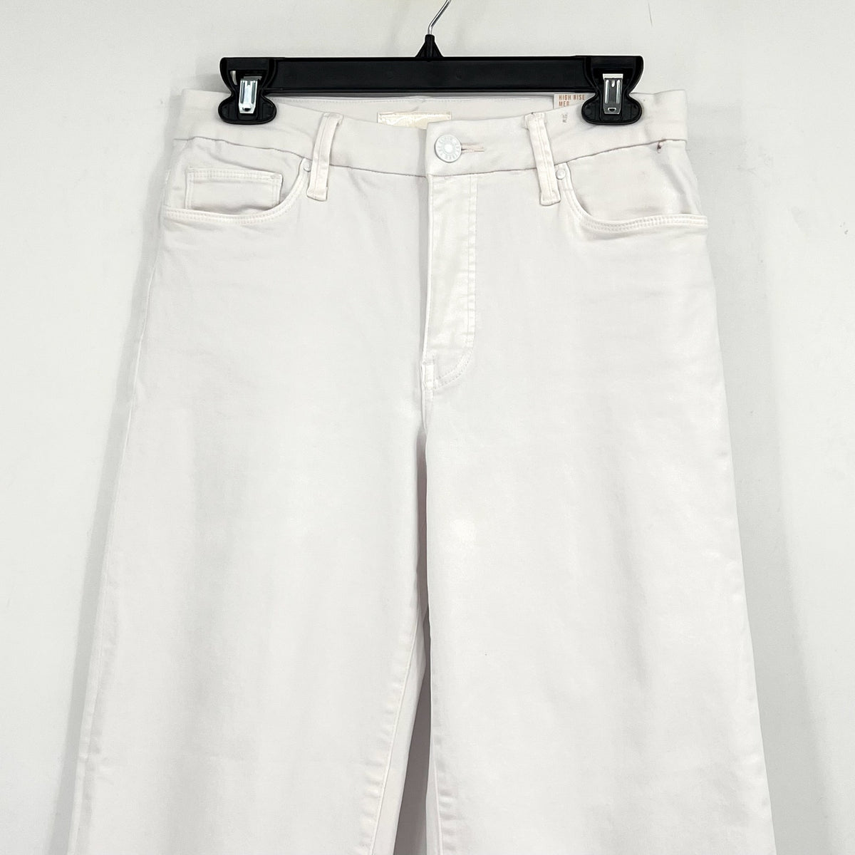KUT FROM THE KLOTH Meg Wide Leg Jeans Size 4 Optic White High-Rise Fab AB NWT