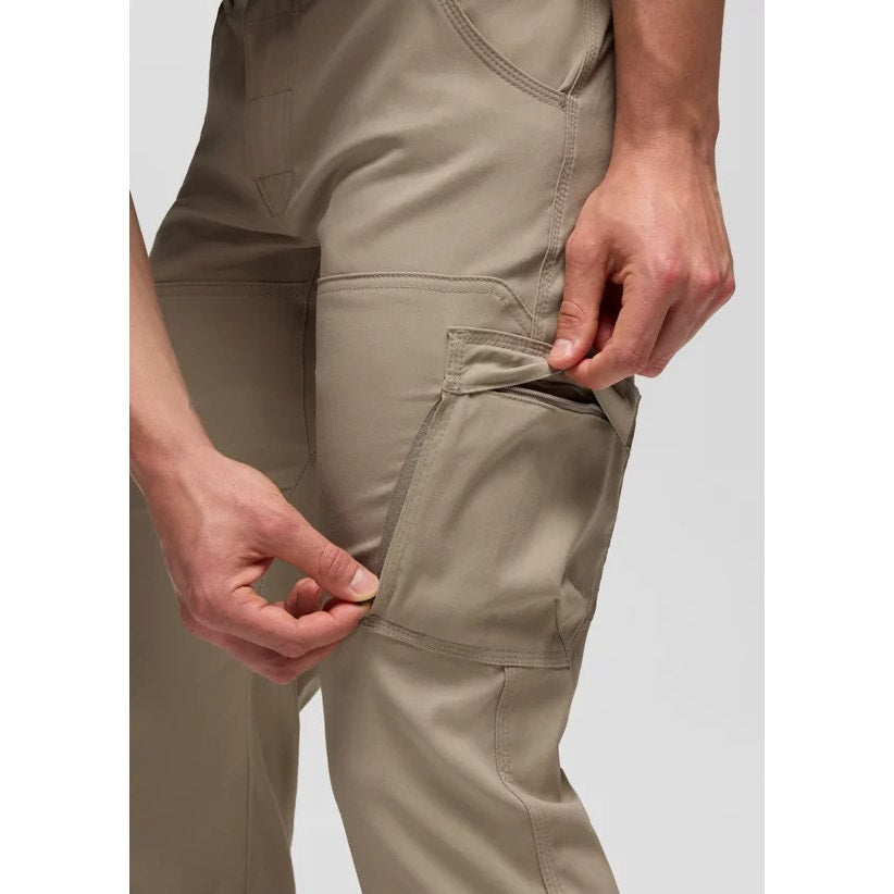 PRANA Men's Zion Straight Pants 35x30 Tan Sandbar Slim Fit Stretch Outdoors NWT