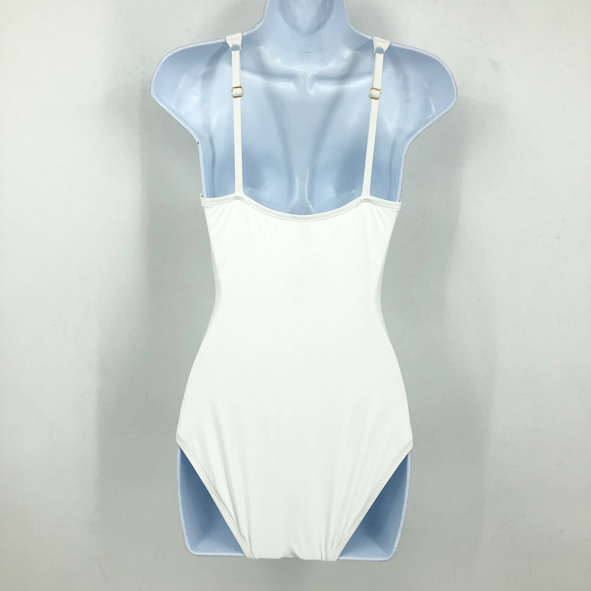 TOMMY BAHAMA Pearl Twist-Front One-Piece Swimsuit Size 6 White Underwire NWT
