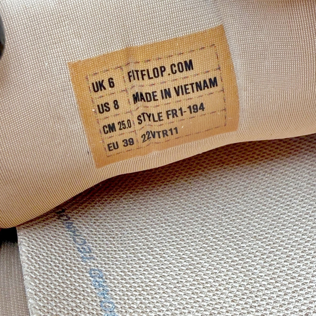 FitFlop Womens F-Mode Casual Sneakers Size 8 EU 39 Urban White Suede NWOB