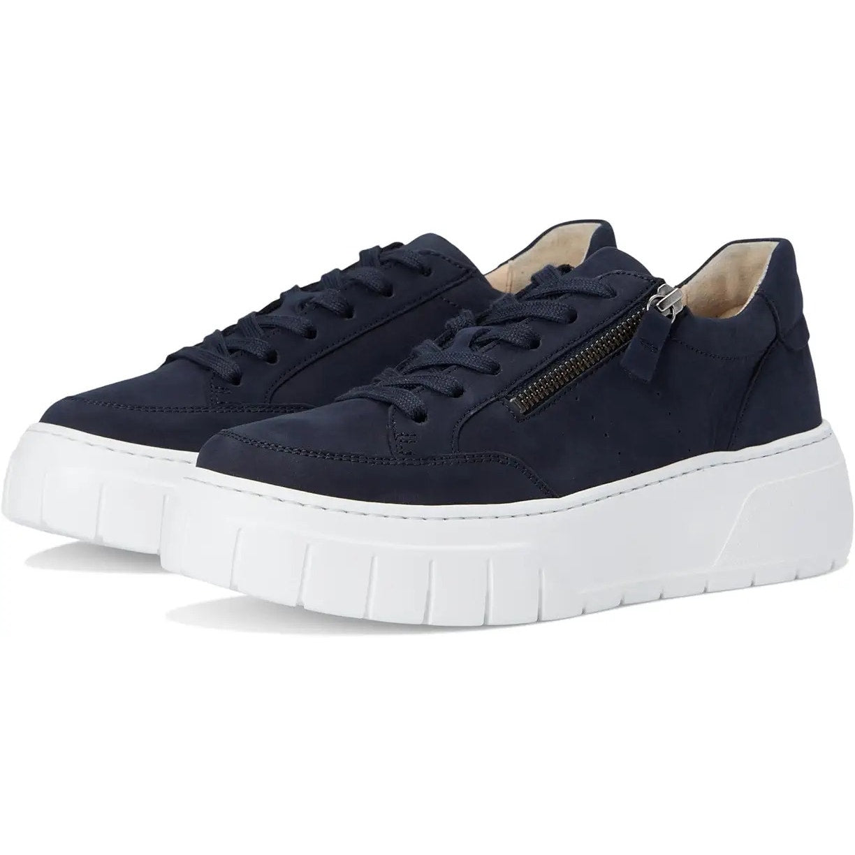 Gabor Womens 53.220 Sneakers UK 9.5 US 12 Navy Suede NWOB