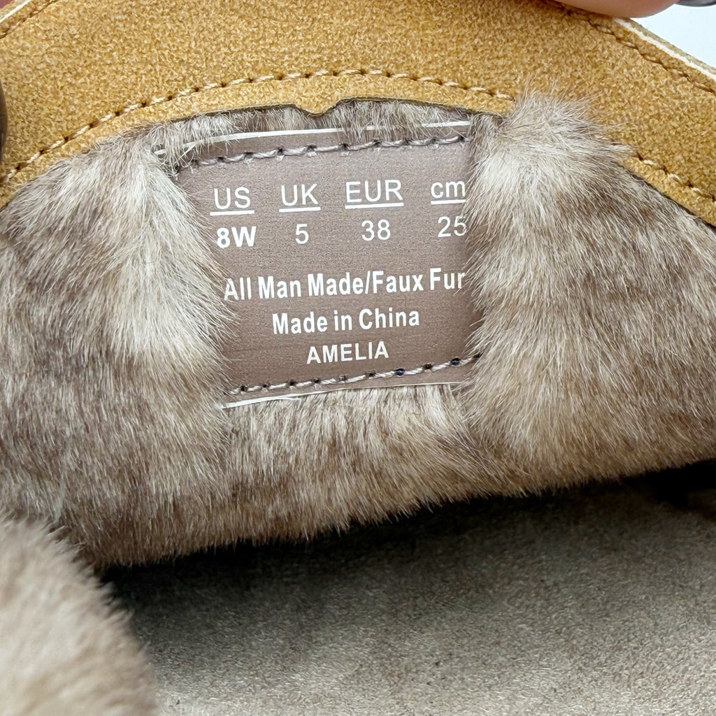 Soul Naturalizer Womens Amelia Clogs Size 8 Wide Camel Brown NIB
