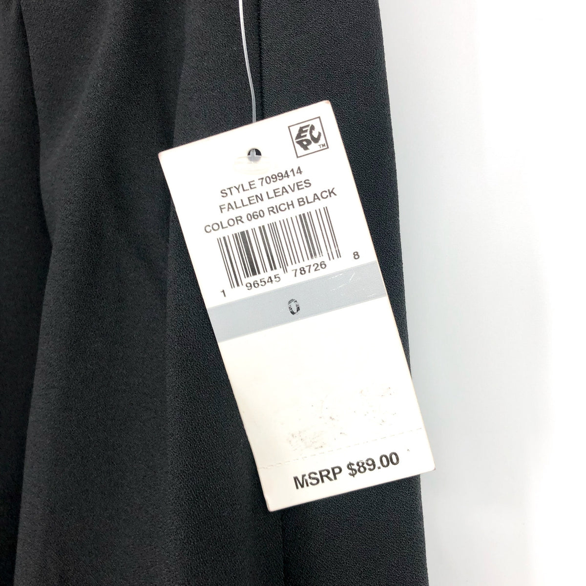 CECE Women's Pleated Mini A-Line Skirt Size 0 Rich Black Stretch Lined NWT