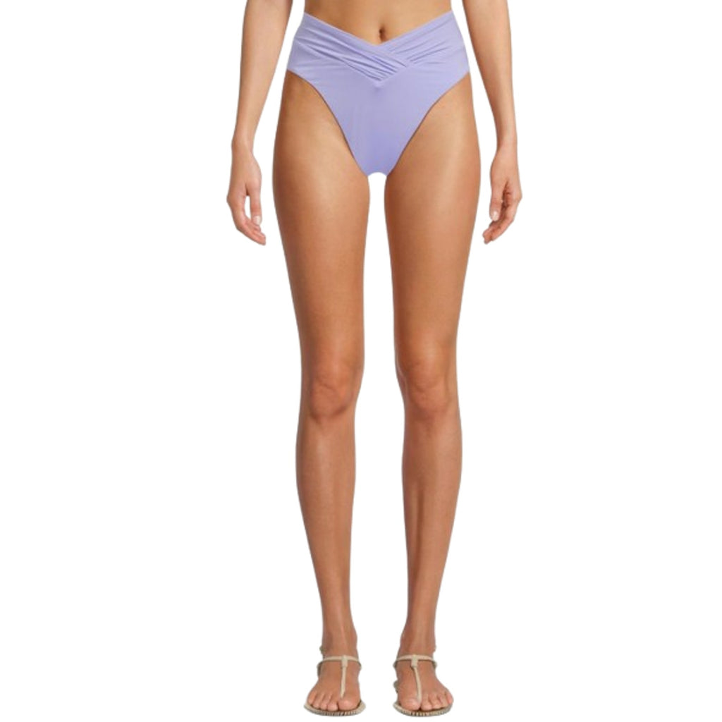 BECCA Color Code Carolina French Cut Bikini Bottom Medium Bellflower Purple NWOT